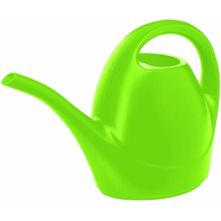 Emsa 508661 Gießkanne, Klassisches Design, Volumen 1,5 Liter, Kunststoff, Grün, Oase – Bild 2