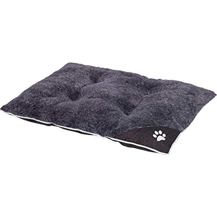 Nobby Komfortkissen eckig Classic "SAMA" dunkelgrau 100 x 85 x 12 cm