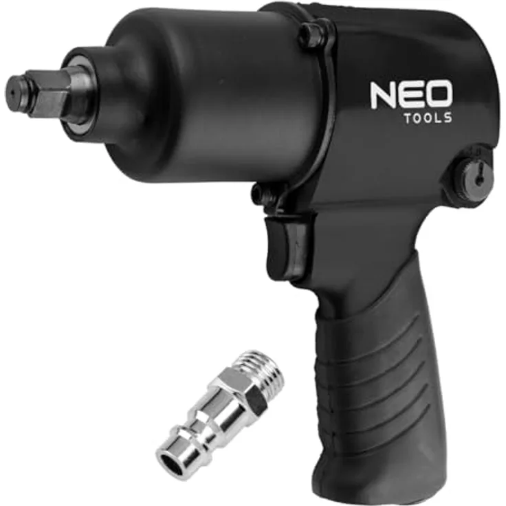 NEO TOOLS Druckluft-Schlagschrauber 1/2 Zoll 720 Nm - Robuster Schlagschrauber mit Rechts-/Linksdrehung in blau