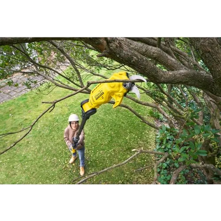 STANLEY BOOM GARTENSCHERE V20 SFMCPP632B, batteriebetriebene Astschere mit teleskopischem Design und einstellbarem Neigungswinkel – Bild 4