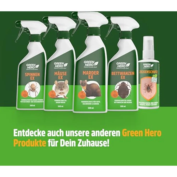 GreenHero Marderspray Marder-EX, 500 ml, tierfreundliche Marderabwehr mit ätherischen Ölen – Bild 7