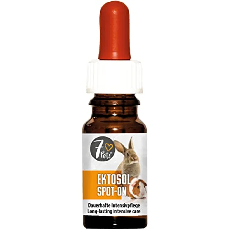 7Pets Ektosol Spot-On für Nager 10 ml - für einen erfolgreichen Schutz gegen Außeneinflüsse mit Intensivpflege