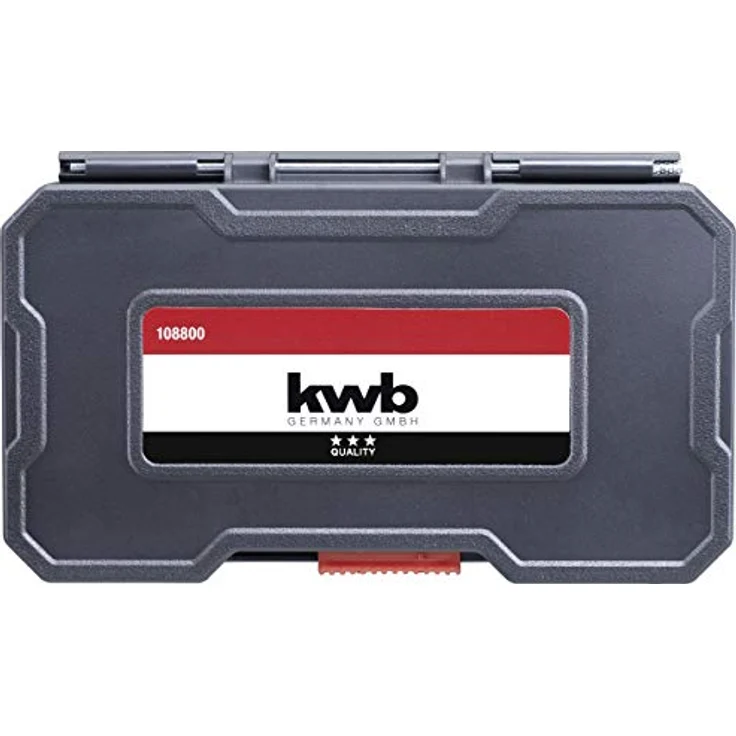 kwb 108805 22-teilige Bit und Bohrer-Box m. Sechkant-Schaft, 5 x HSS Metallbohrer und Bits PH, PZ u. Torx im Set inkl. Senker, Bit-Halter u. Steckschlüssel-Bits – Bild 5