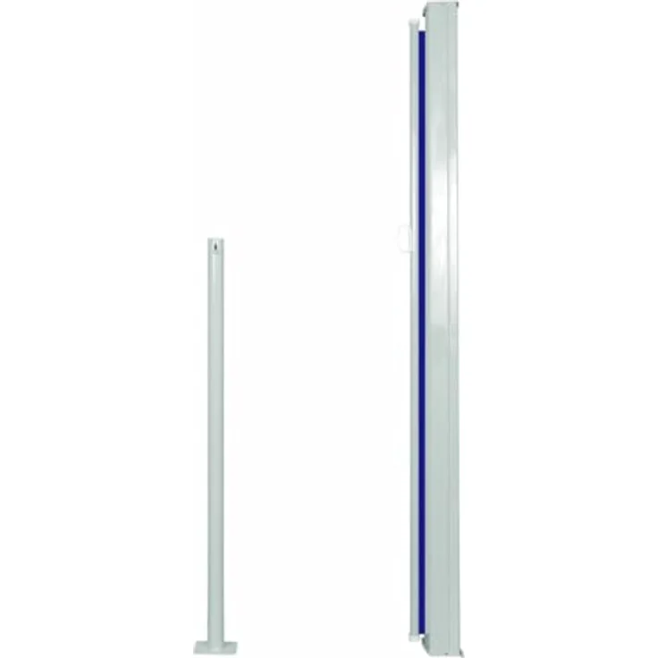 vidaXL Seitenmarkise 140x300cm Blau Sichtschutz Windschutz Sonnenschutz Balkon – Bild 3