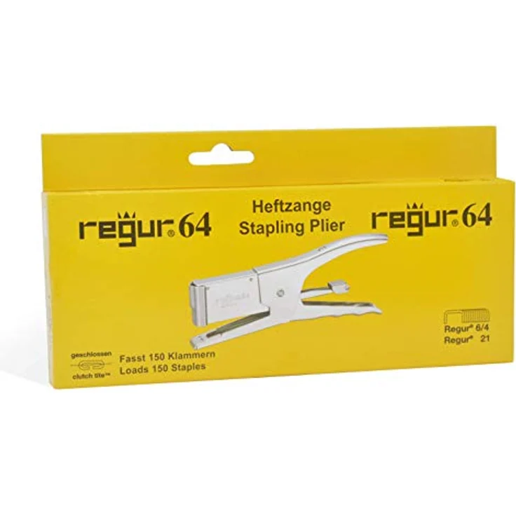 Regur Heftzange Regur 64 silber – Bild 5