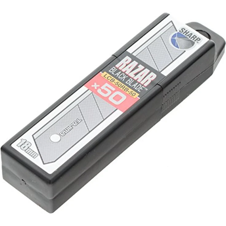 TAJIMA Ersatzklinge RAZAR BLACK 18mm – 50 Stück, TAJ-10312 – Bild 4