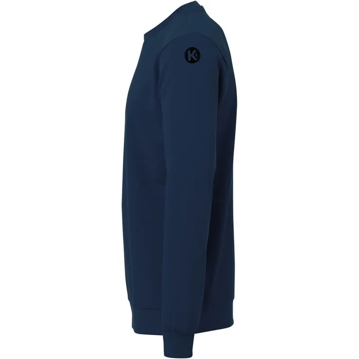 Kempa Sweatshirt TRAININGSTOP Unisex 2003641_01 marine M, Rundhalsausschnitt, Flatlocknaht, elastisches Rippbündchen