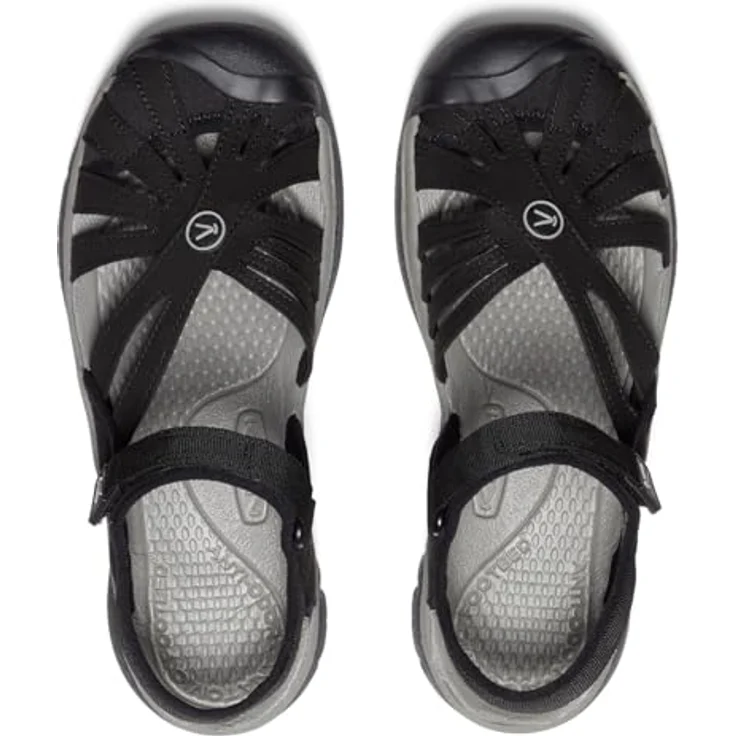Keen ROSE SANDAL Sicherheitssandale mit Klettverschluss, schwarz – Bild 6