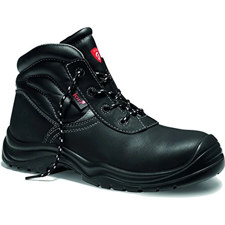 Elten JORI Compo Mid S3 SRC, Sicherheitsstiefel aus Rindleder, atmungsaktiv, schwarz, Gr. 45 – Bild 1