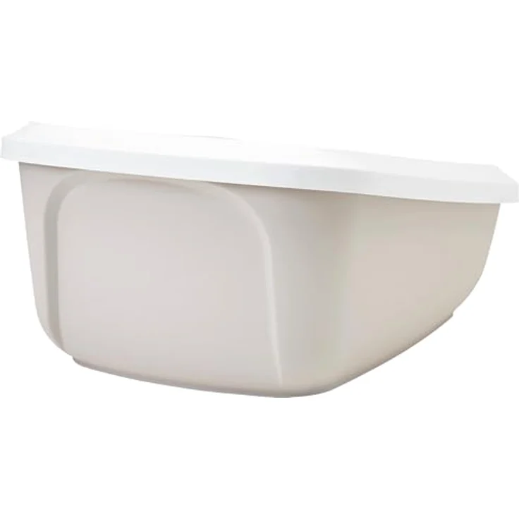 Nobby Aseo Jumbo, Katzentoilette mit Rand in mokka-weiß, extra groß für Katzen – Bild 3