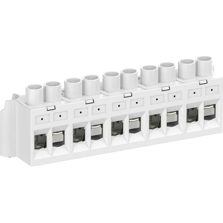 Spelsberg Abox 100 KLS-10², 5-polige Verbindungsklemme, flexibel, für 4 x 2,5 mm² bis 4 x 10 mm², 57 A, nach DIN EN 60998 – Bild 1