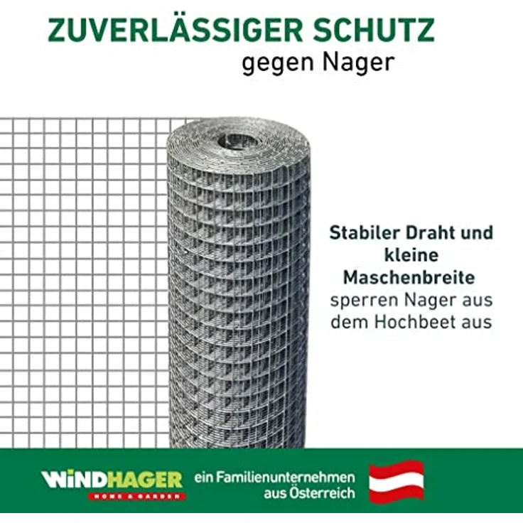 Windhager Windhager Wühlmausgitter für Hochbeete 2,1 x 1,1 m – Bild 7