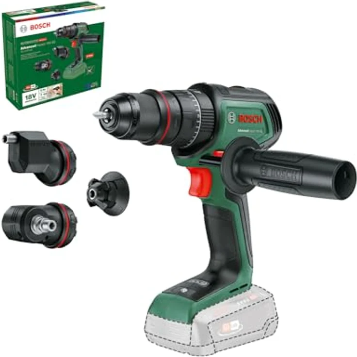 Bosch Akku-Schlagbohrschrauber AdvancedImpact 18V-80 QuickSnap, bürstenlos, 82 Nm, 13-mm-Bohrfutter, ohne Akku - Preisvergleich – Bild 1