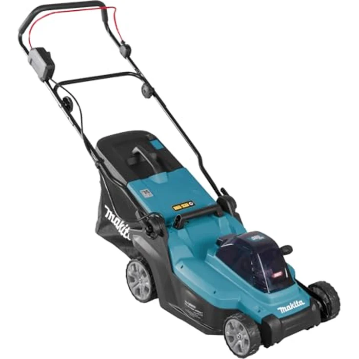 Makita LM003G, Akku-Rasenmäher mit 38 cm Mähbreite, 40V Max 4.0Ah Li-Ion, zentrale Höhenverstellung mit 8 Schnitthöhen – Bild 3