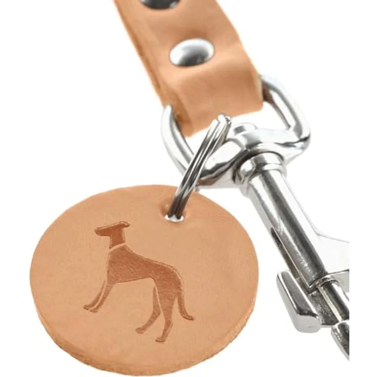 Hunter Tierbedarf Hundeleine Verstellbare Führleine Aalborg steingrau, 3-fach verstellbar aus robustem Rindsleder – Bild 3