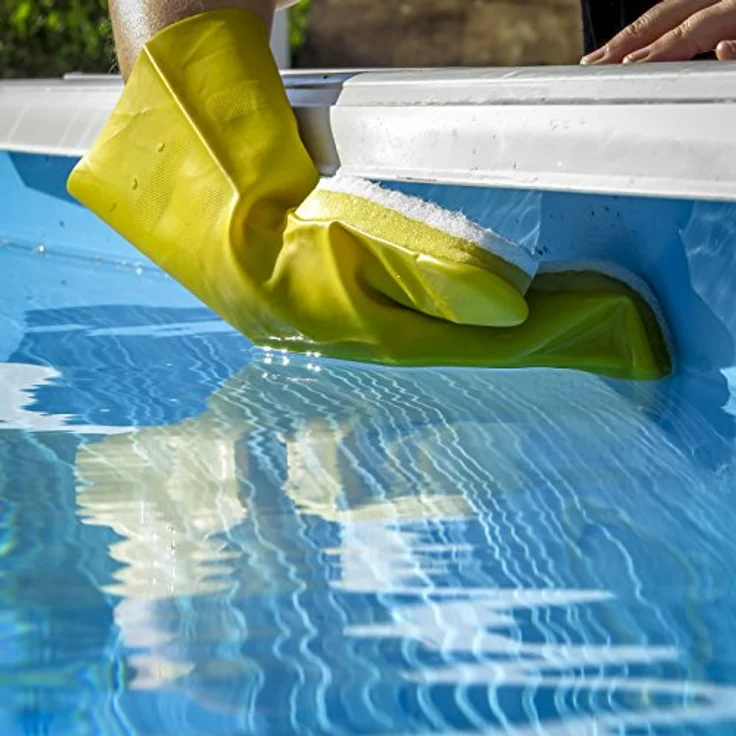 Gre GFL5 - Handschuh mit Schwamm für die Wasserlinie des Pools – Bild 4