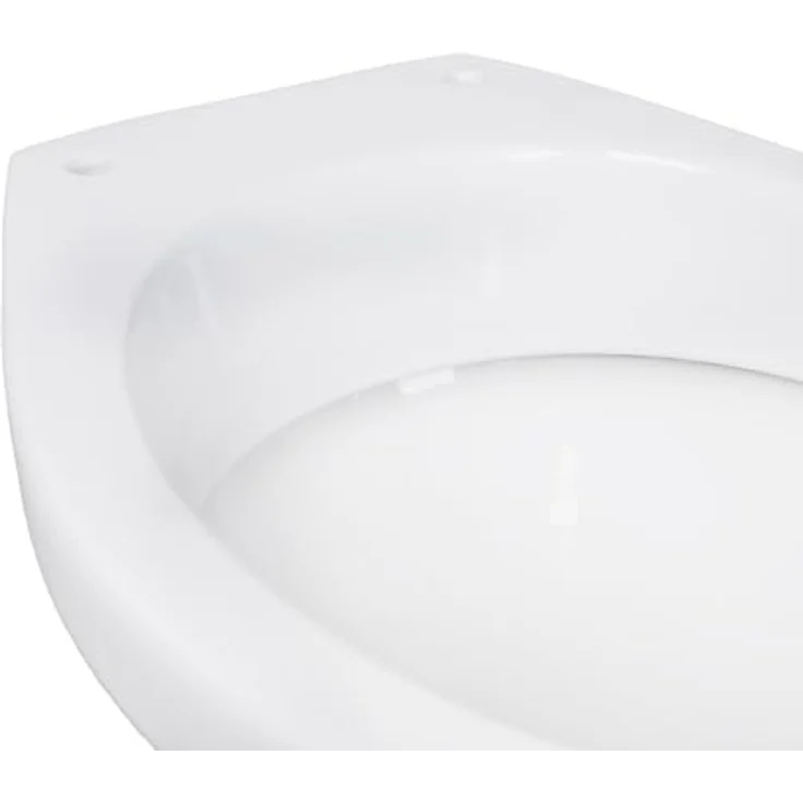 Belvit Tiefspül-WC BV-SW5001, Stand WC Toilette Abgang Waagerecht Wand Tiefspüler Weiß – Bild 6