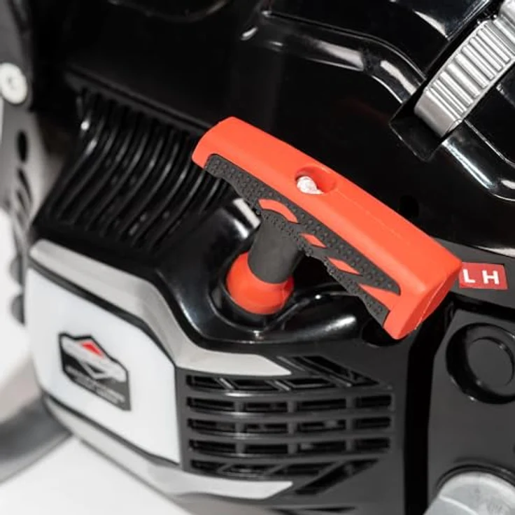 NAX POWER PRODUCTS 300C Motor 45 cm3 1,6kW Führungsschiene 16'' 40cm Anti-Rückschlag-System Low Kickback Briggs & Stratton Lizenzware Benzin-Säge Kettensäge, Schwarz – Bild 11