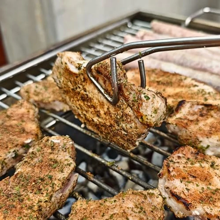 Thüros Grillzange, Edelstahl – Bild 3
