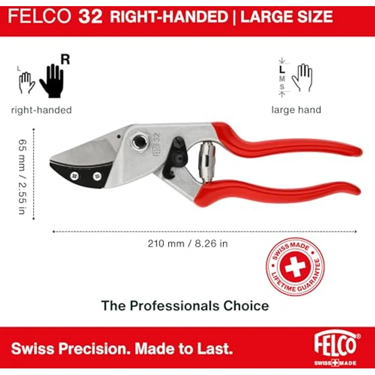 Amboss Baumschere FELCO 32 – Bild 3