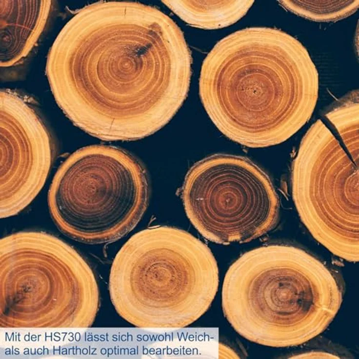Scheppach Wippkreissäge HS730, 400V 5000W, 700mm HW-Sägeblatt, Schnittlänge 250-1000mm, Schnitt-Ø 30-250mm, Sicherheits Schutzklappe, mit Fahrvorrichtung – Bild 4