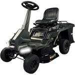 BRAST Rasentraktor Aufsitzmäher 61224 ESTART, 5,15kW(7PS), Elektrostart, TÜV, Variable Geschwindigkeit, 61,00 cm Schnittbreite, 150L Fangkorb, für mittlere bis große Rasenflächen