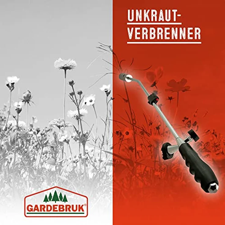 Unkrautbrenner Gasbrenner Piezo Zündung Unkrautvernichter Brenner Abflammgerät – Bild 7
