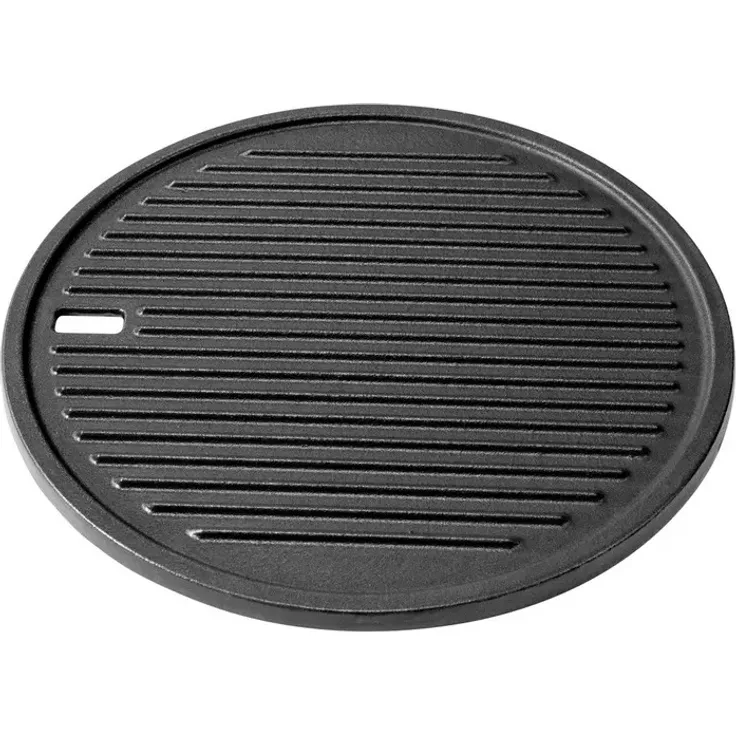 LANDMANN Grillwendeplatte, Gusseisen, für LANDMANN Modulus Ø30,5 cm rund wendbar