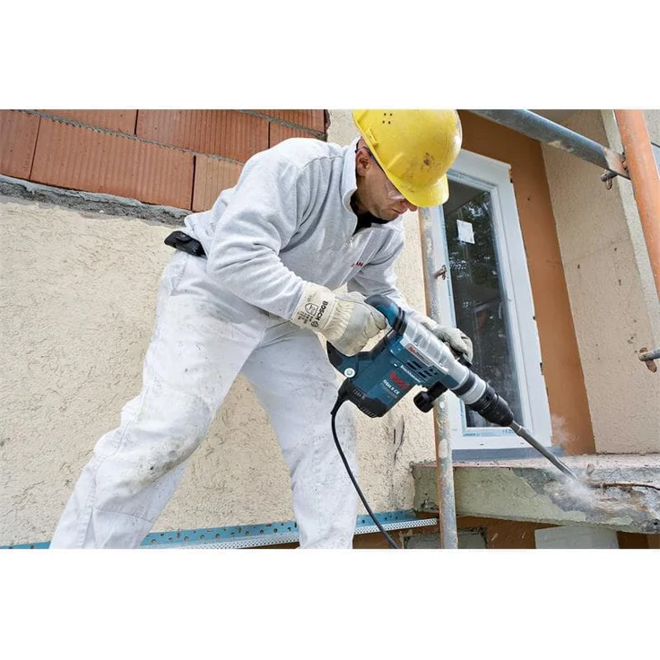 Bosch Professional Schlaghammer GSH 5 (mit SDS-max, 1.150 Watt, 400 mm Spitzmeißel, 8,3 J Schlagenergie, im Koffer) – Bild 6