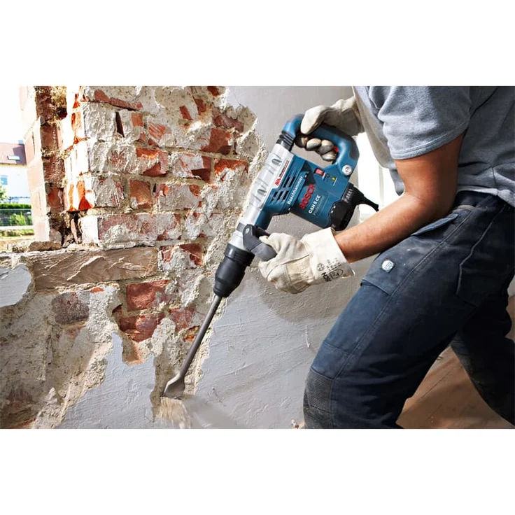 Bosch Professional Schlaghammer GSH 5 (mit SDS-max, 1.150 Watt, 400 mm Spitzmeißel, 8,3 J Schlagenergie, im Koffer) – Bild 7