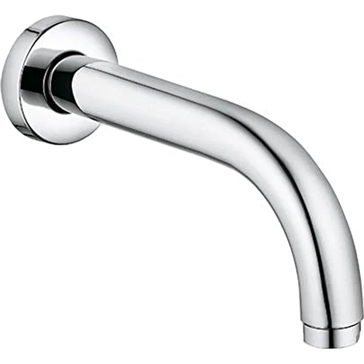 Kludi Wanneneinlaufarmatur BOZZ, Wandmontage, Messing mit verchromter Oberfläche, 25 l/min Durchfluss, inkl. s-pointer Luftsprudler – Bild 1