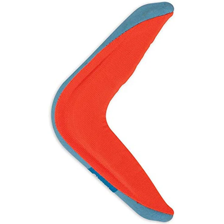 Chuckit! CH18200 Amphibious Boomerang Medium, schwimmfähig und robuste Nylonoberfläche in Signalfarbe, 25 cm – Bild 2