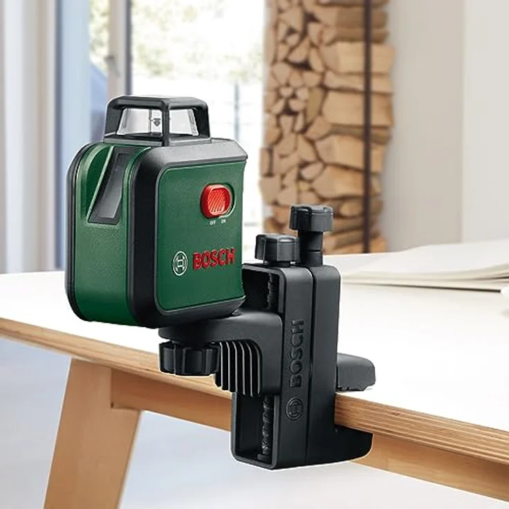 Bosch Stativ MM 3, für Kreuzlinienlaser, präzise Höhenverstellung, drehbare Klemmhalterung, nachhaltiges Produkt – Bild 5