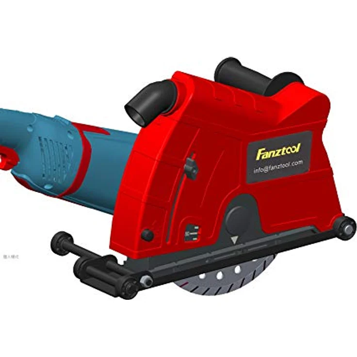 FANZTOOL universal Absaughaube für Winkelschleifer mit 230mm Trennscheiben – Bild 9