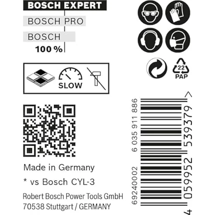 Bosch Professional Expert CYL-9 MultiConstruction Bohrer, 10 x 80 x 120 mm, d 10 mm, 8-tlg., präzise Bohrungen in Beton, Ziegel, Holz und Metall – Bild 3