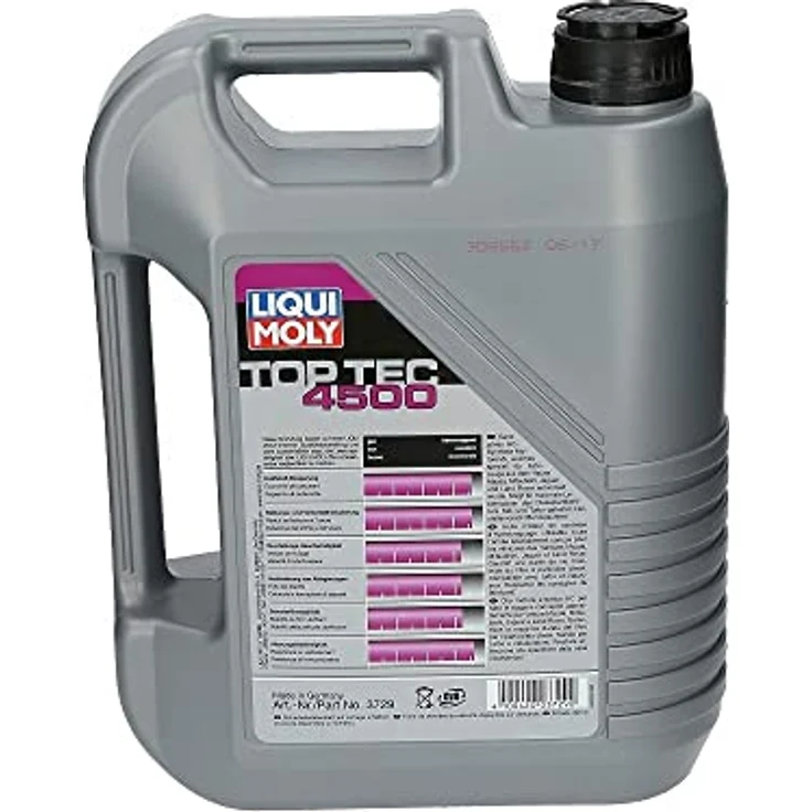 LIQUI MOLY Top Tec 4500 5W-30 | 5 L | Synthesetechnologie Motoröl | Art.-Nr.: 3729 – Bild 3