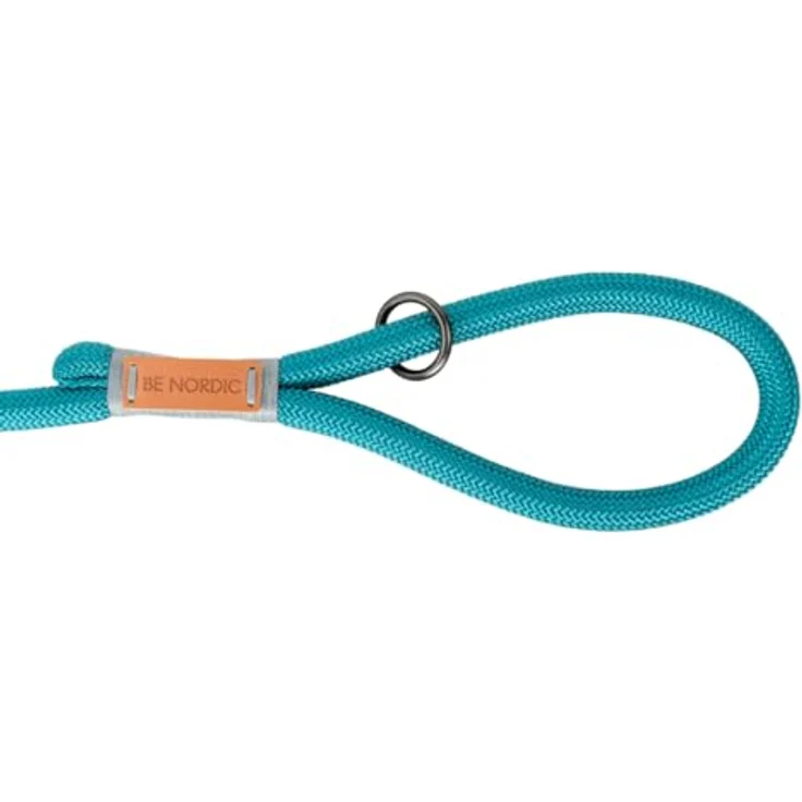 TRIXIE Hundeleine BE NORDIC Leine L–XL, 1,00 m ø 13 mm in petrol/hellgrau - Hundeleine mit nordischem Charme - für große bis sehr große Hunde – Bild 4