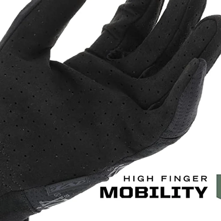 Mechanix Wear Specialty Vent Covert Handschuhe, XX-Large, belüftetes Netzgewebe, touchscreenfähig, vollständig schwarz – Bild 3