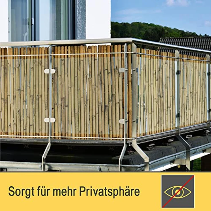 Sol Royal SolVisionPremium B38 Sichtschutzmatte Bambus 100cm, 250cm – Bild 10