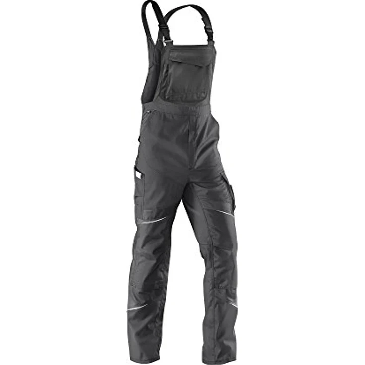 KÜBLER Activiq Latzhose, ergonomische Bewegungsfreiheit, anthrazit, Größe 29 – Bild 1