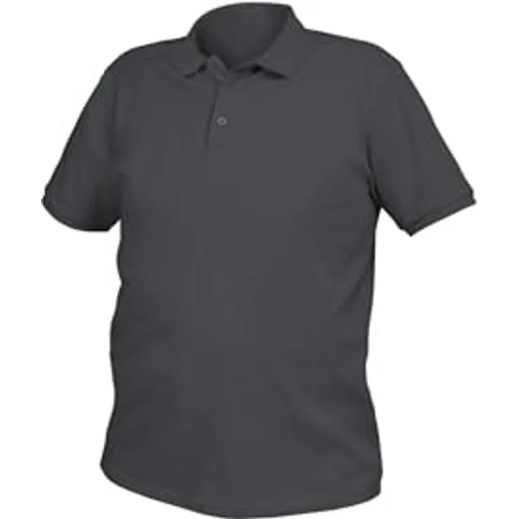 Högert Polo-Shirt -'-'Tobias-'-' 100% Baumwolle Grau XXL