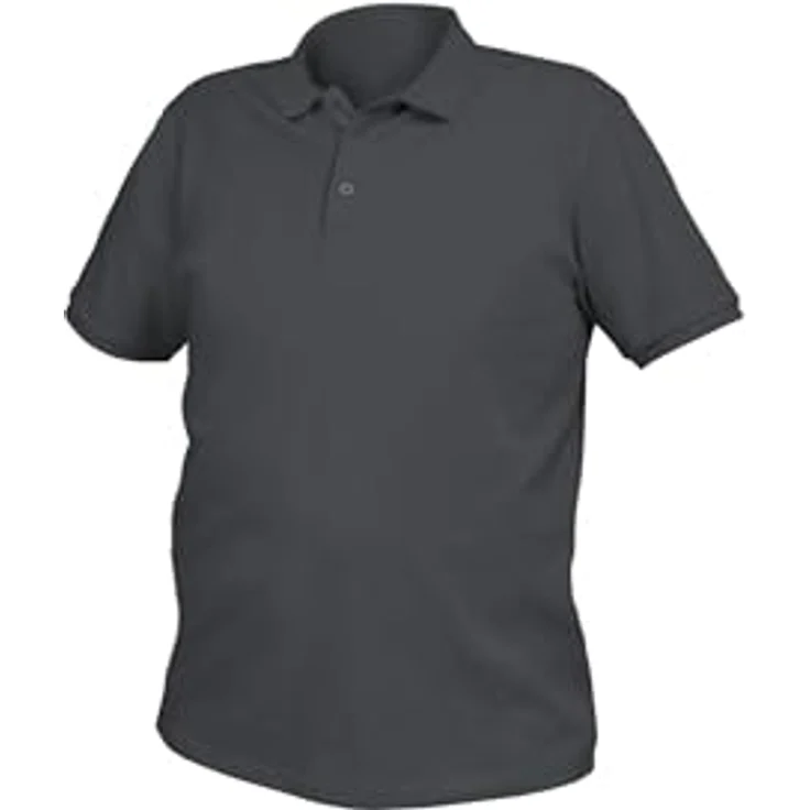 Högert Polo-Shirt -'-'Tobias-'-' 100% Baumwolle Grau XXL – Bild 1