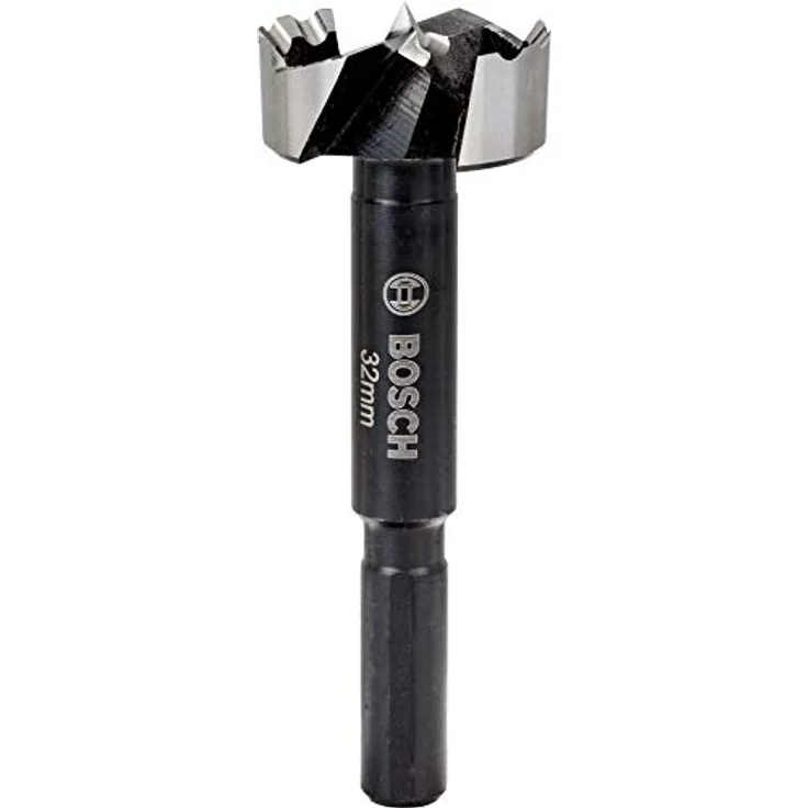 Bosch Accessories 2608577014 Forstnerbohrer 32 mm, präziser Holzbohrer für splitterfreies Bohren von Blindlöchern, 3-seitiger Schaft – Bild 1