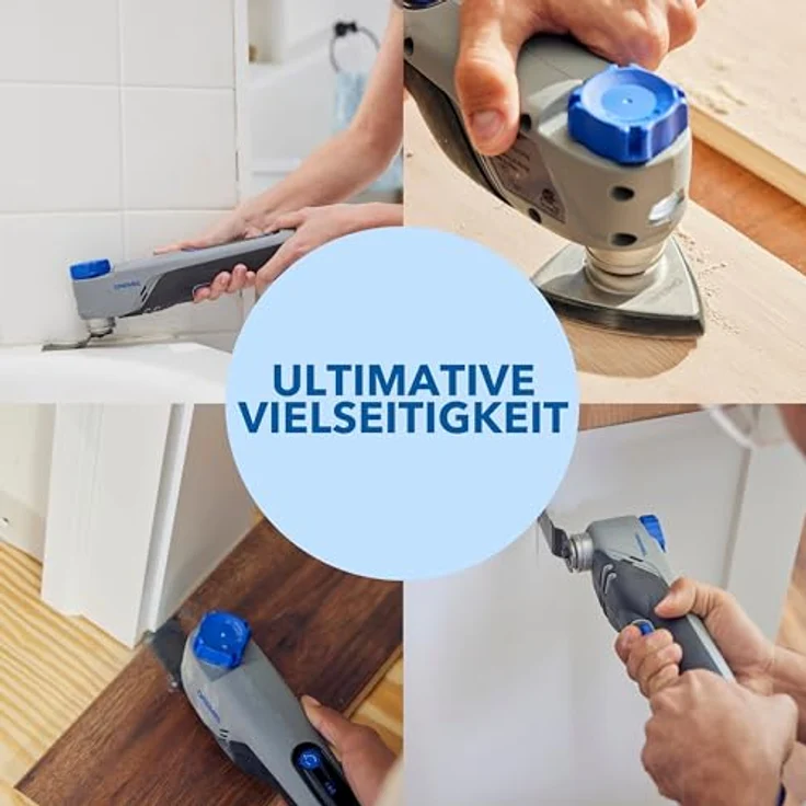 Dremel MM12V-S1 F013CM12JA, Akku-Multifunktionswerkzeug mit bürstenlosem Motor, ideal zum Schneiden, Schleifen und Schaben – Bild 5