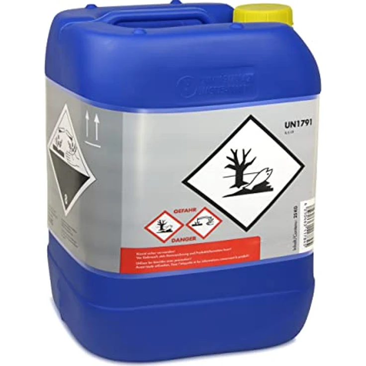 2 x 25 kg BAYZID Chlor 13% flüssig für Pools – Bild 3