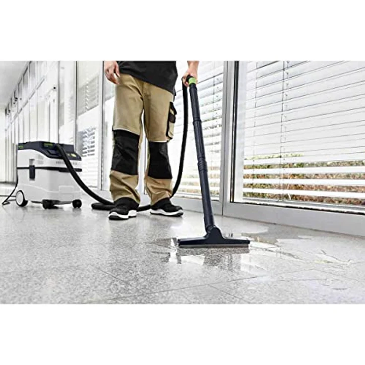 Festool Absaugmobil CT 25 E-Set CLEANTEC (mit Hauptfilter, Saugschlauch, SELFCLEAN Filtersack, Fugendüse, Polsterdüse, Handrohr gebogen, Verlängerungsrohre, Bodendüse) – Bild 5