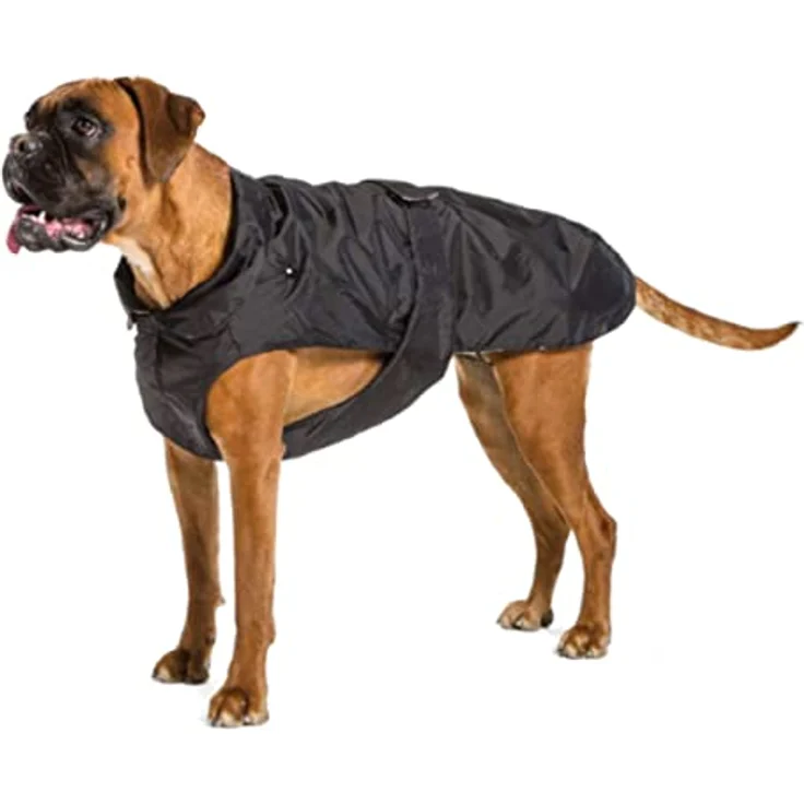 Fashion Dog Hundemantel speziell für Boxer - schwarz - 65 cm – Bild 1