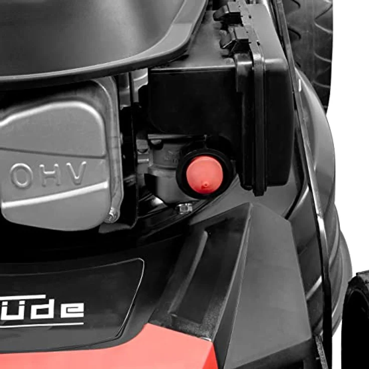 Güde Rasenmäher Benzin ECO WHEELER 464.4 R LI-ES 95461, leistungsstarker 4-Takt Motor, Li-Ion Elektrostart, 62L Grasfangsack, ergonomischer Fahrgriff, pulverbeschichtetes Stahlblechchassis – Bild 7