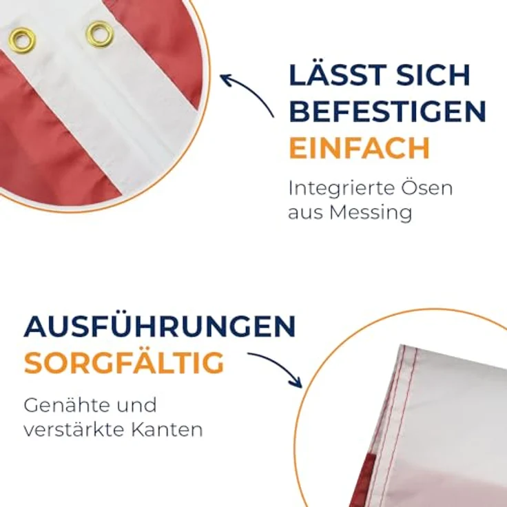 AZ FLAG Flagge Lettland, 90x60 cm, 100% Polyester mit Messing-Ösen, verstärkte Ecken, ideal für Innen & Außen – Bild 4