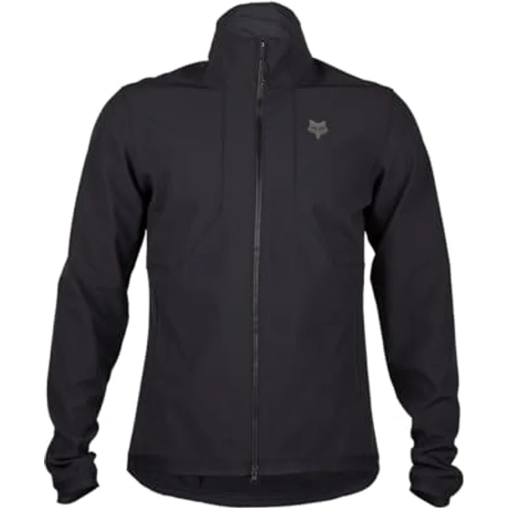 Fox Ranger Fire Blk, Herren Velojacke, dreilagiges Polyester, warmes Fleece-Innenfutter, Schwarz, Größe S – Bild 6